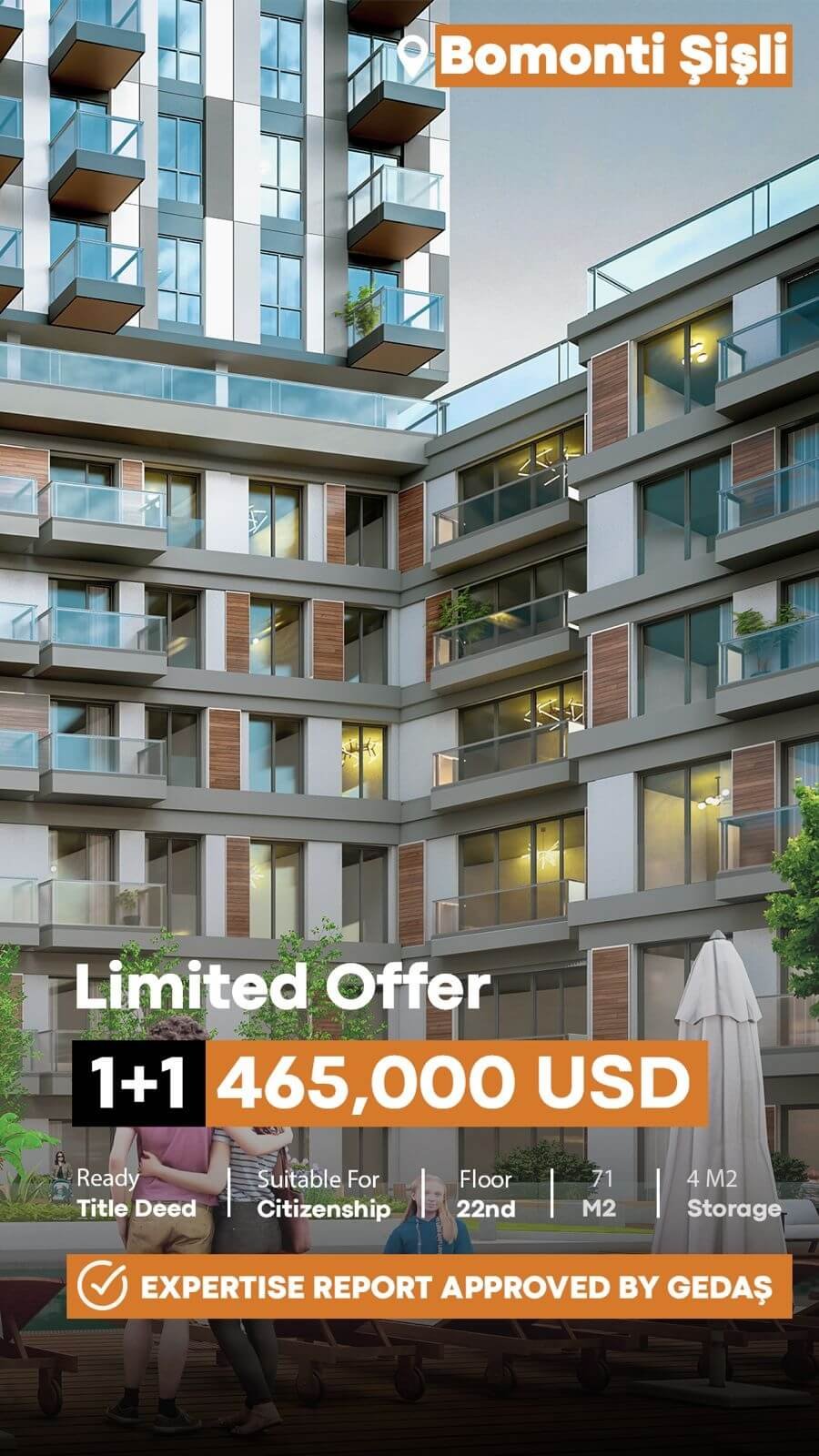 Bomonti Residences 1+1 Campaign