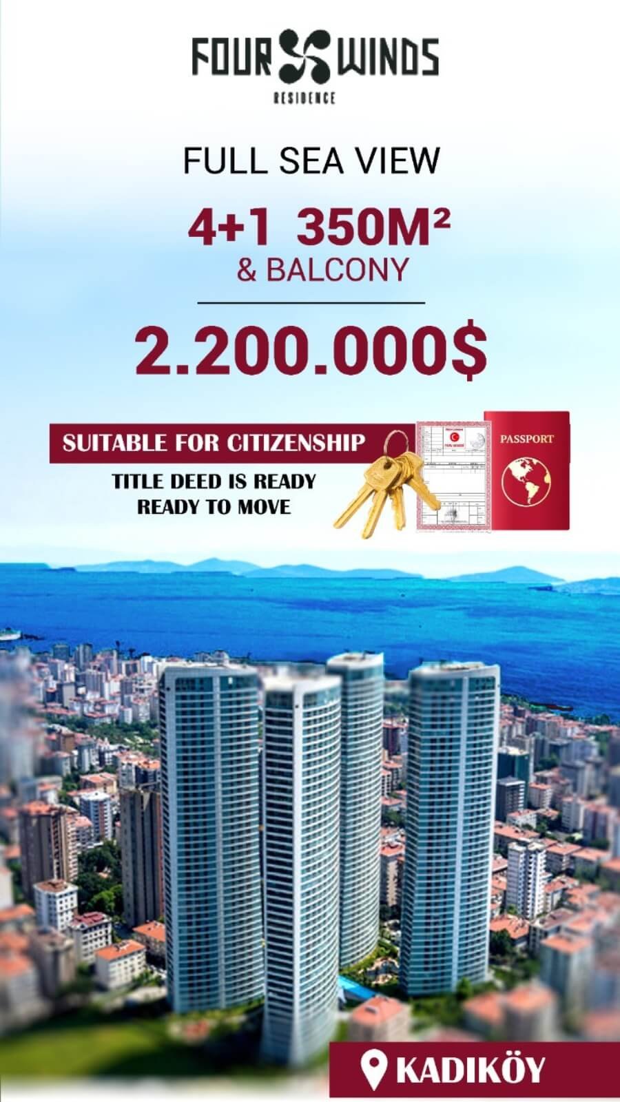 Four Winds Residences 3+1 Campaign