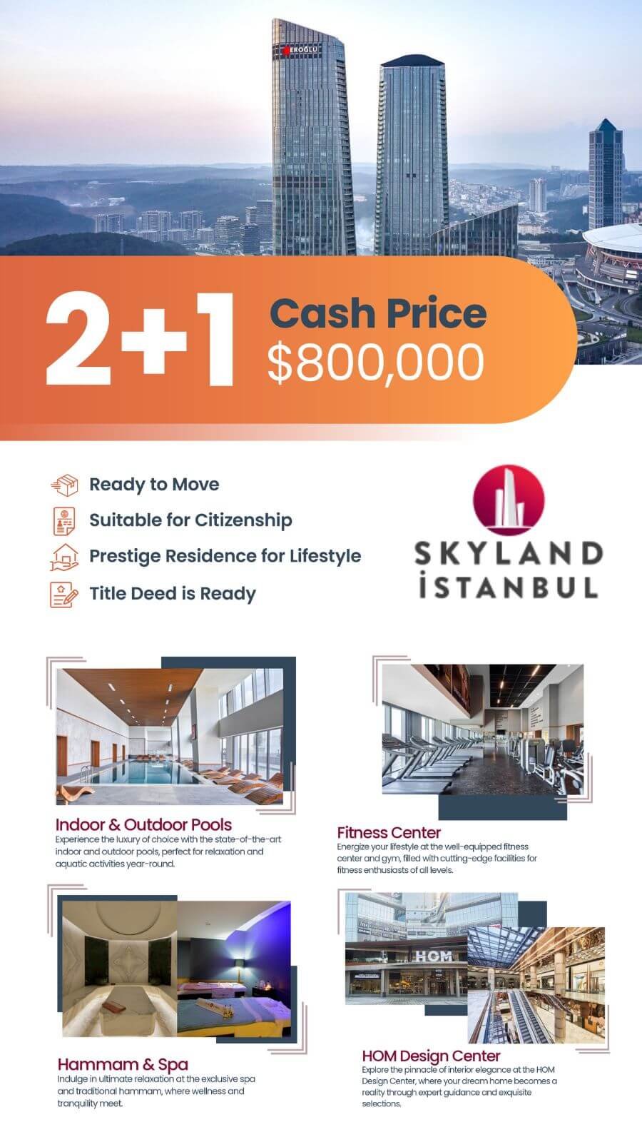 Skyland Istanbul 2+1 Campaign