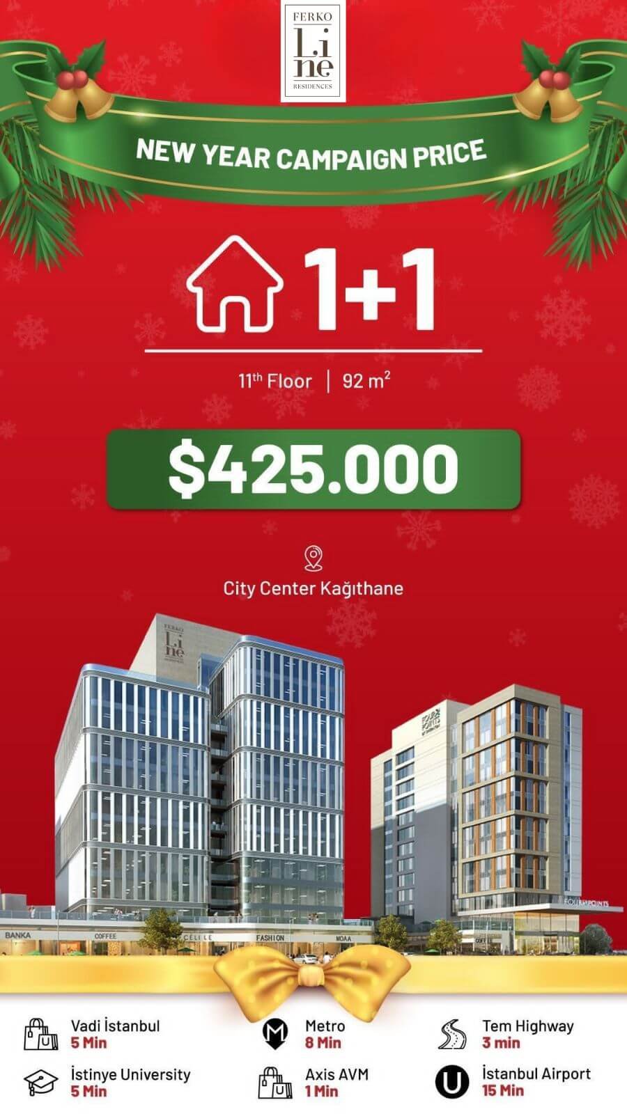 Ferkoline Residence 1+1 Campaign Ferkoline Residence 1+1 Campaign