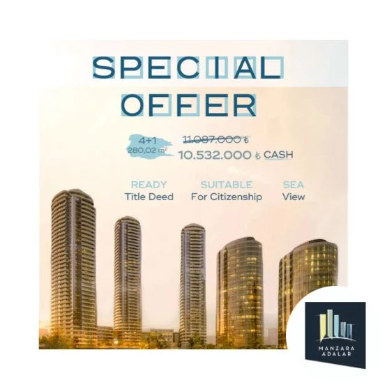 Manzara Adalar Special offer 4+1
