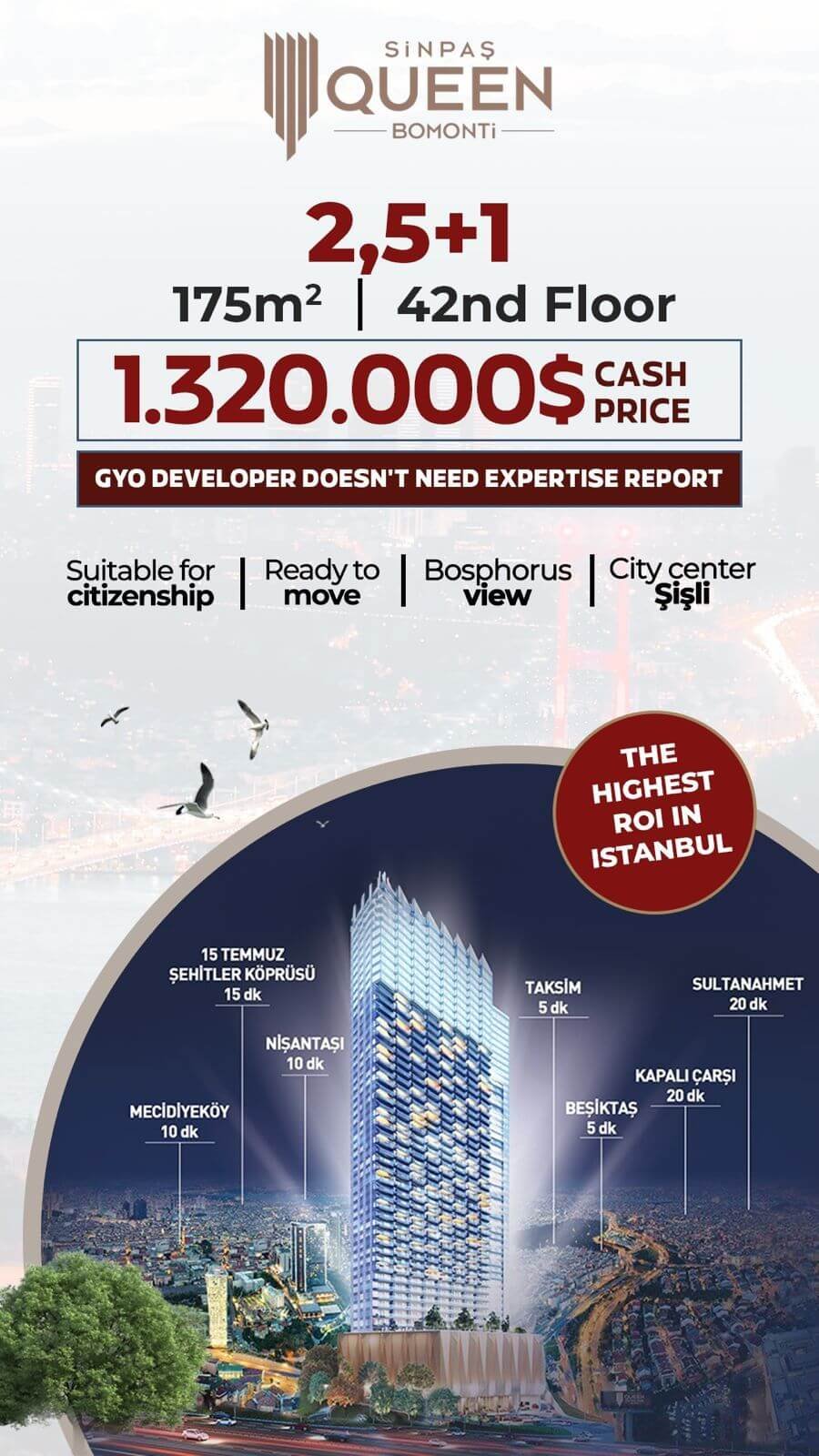 Sinpas Queen 2.5+1 Campaign