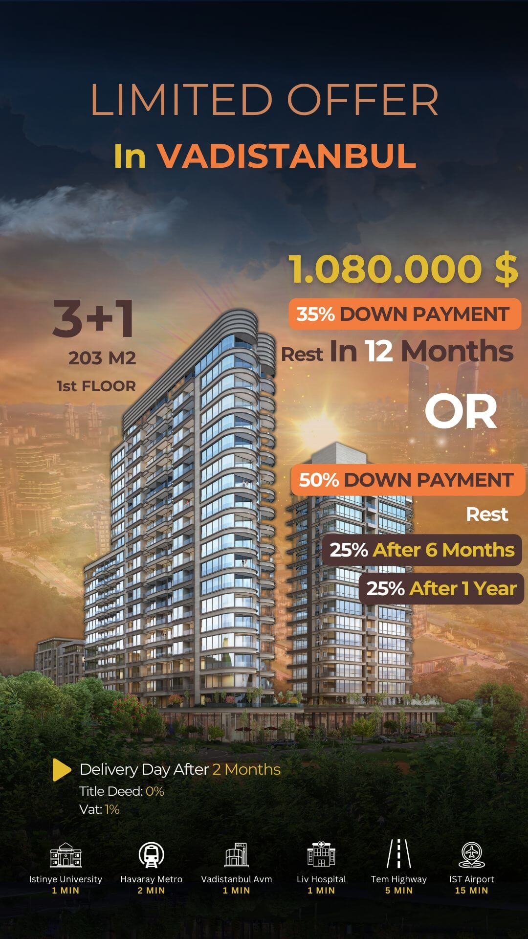 Invest Vadi 3+1 Campaign