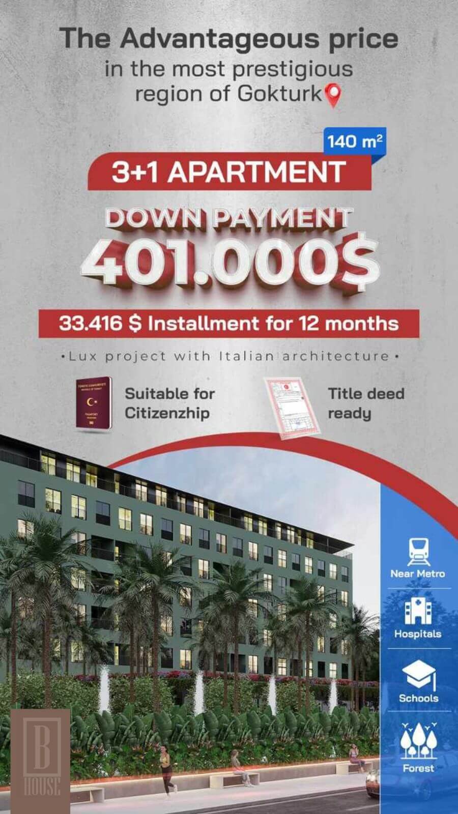 House of B 3+1 Campaig