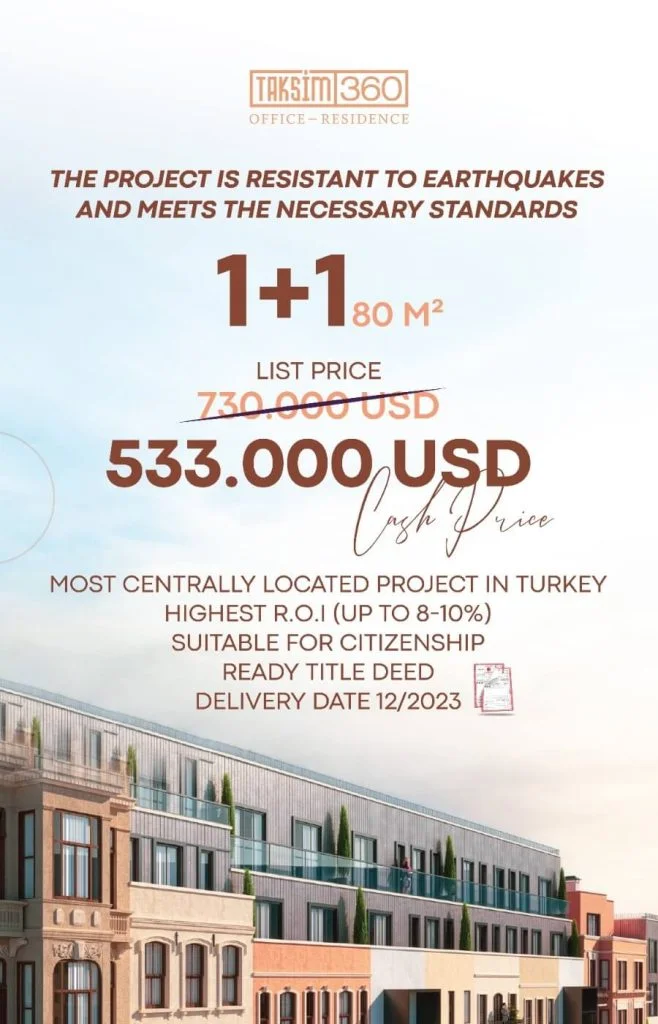 Taksim 360 Special Offer Taksim 360 Special Offer