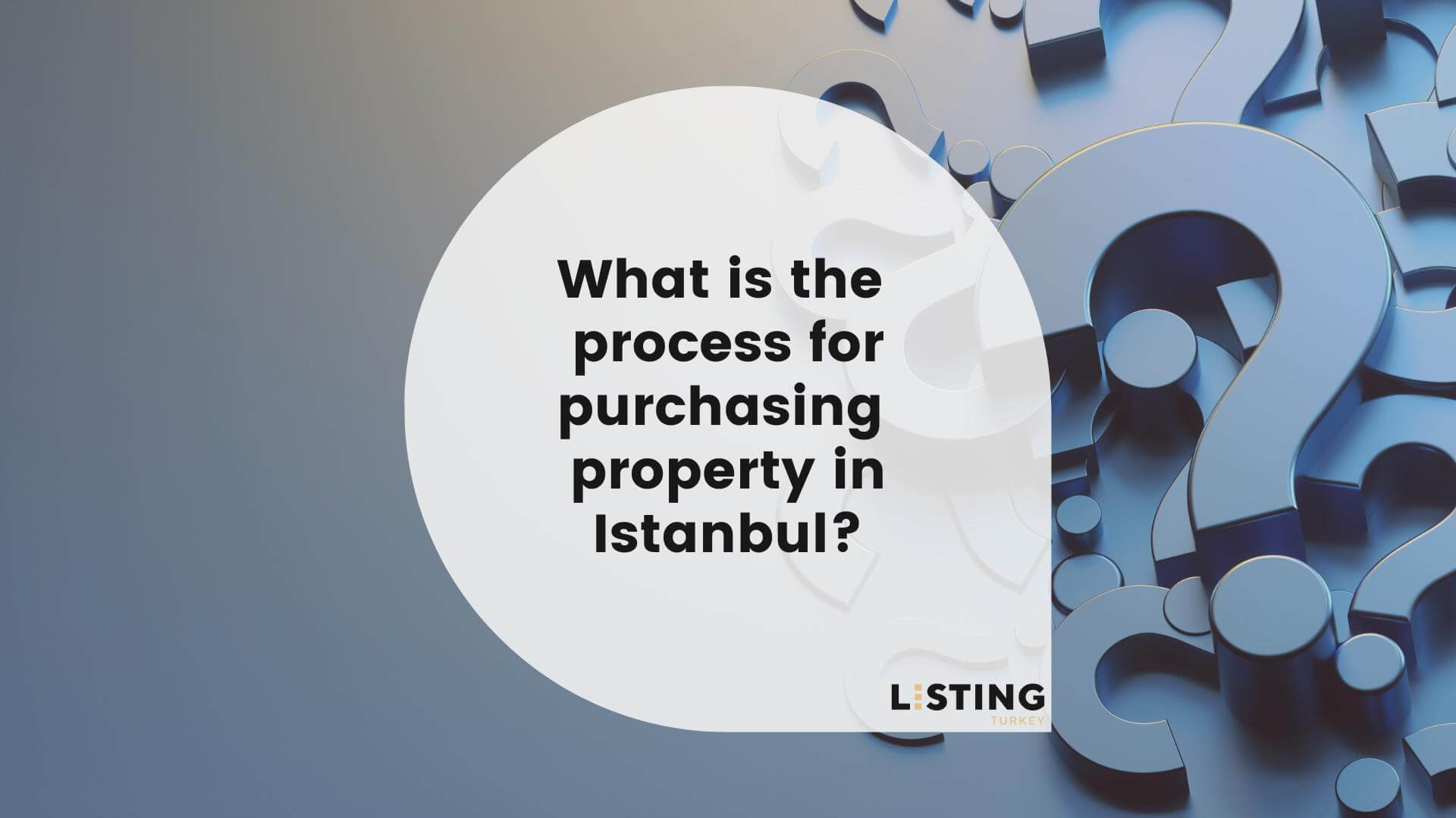 What is the process for purchasing property in Istanbul