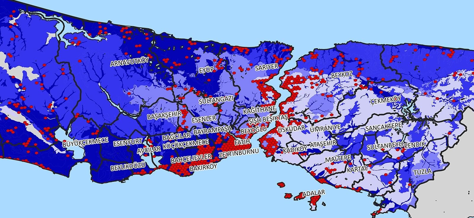 Istanbul Earthquake Risk Map