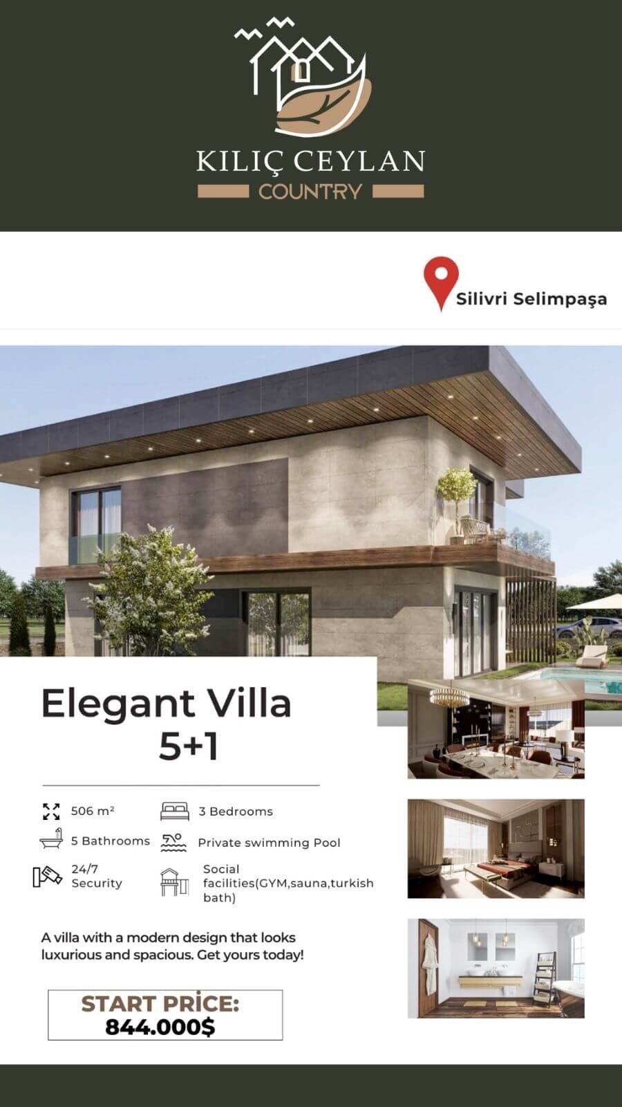 Kilic Ceylan Country Villa Campaign