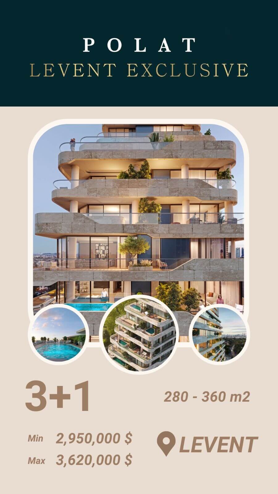 Polat Levent Exclusive 3+1 Offer