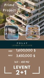 Polat Levent Exclusive 2+1 Offer