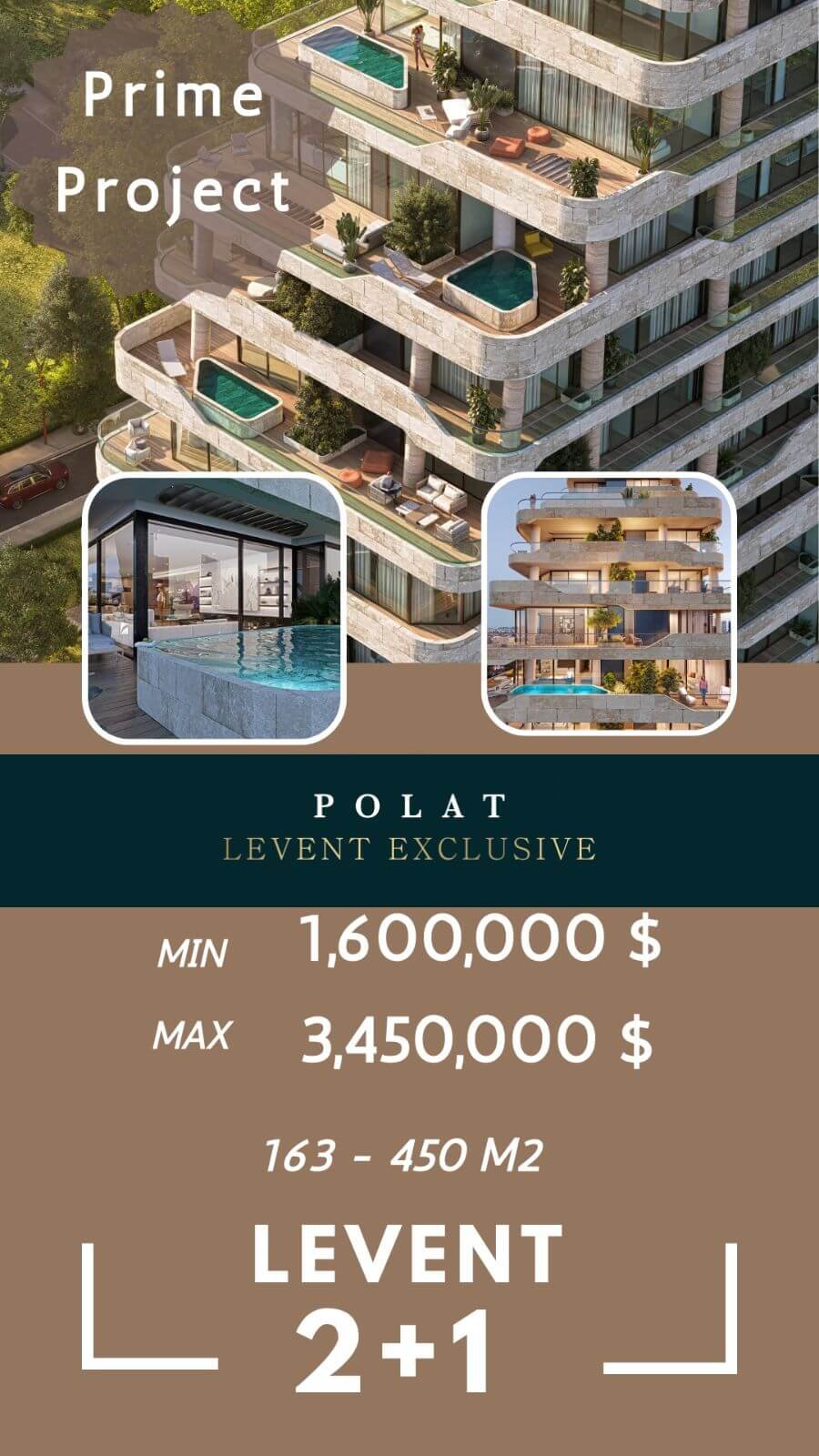 Polat Levent Exclusive 2+1 Offer