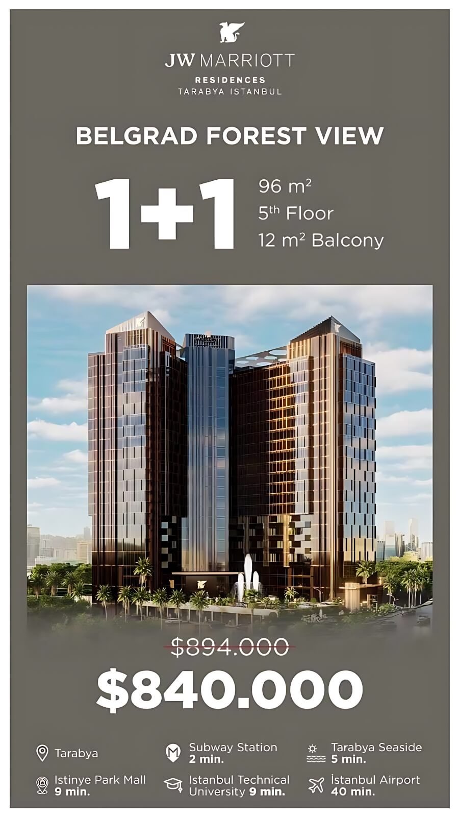 Jw Marriott 1+1 Campaign