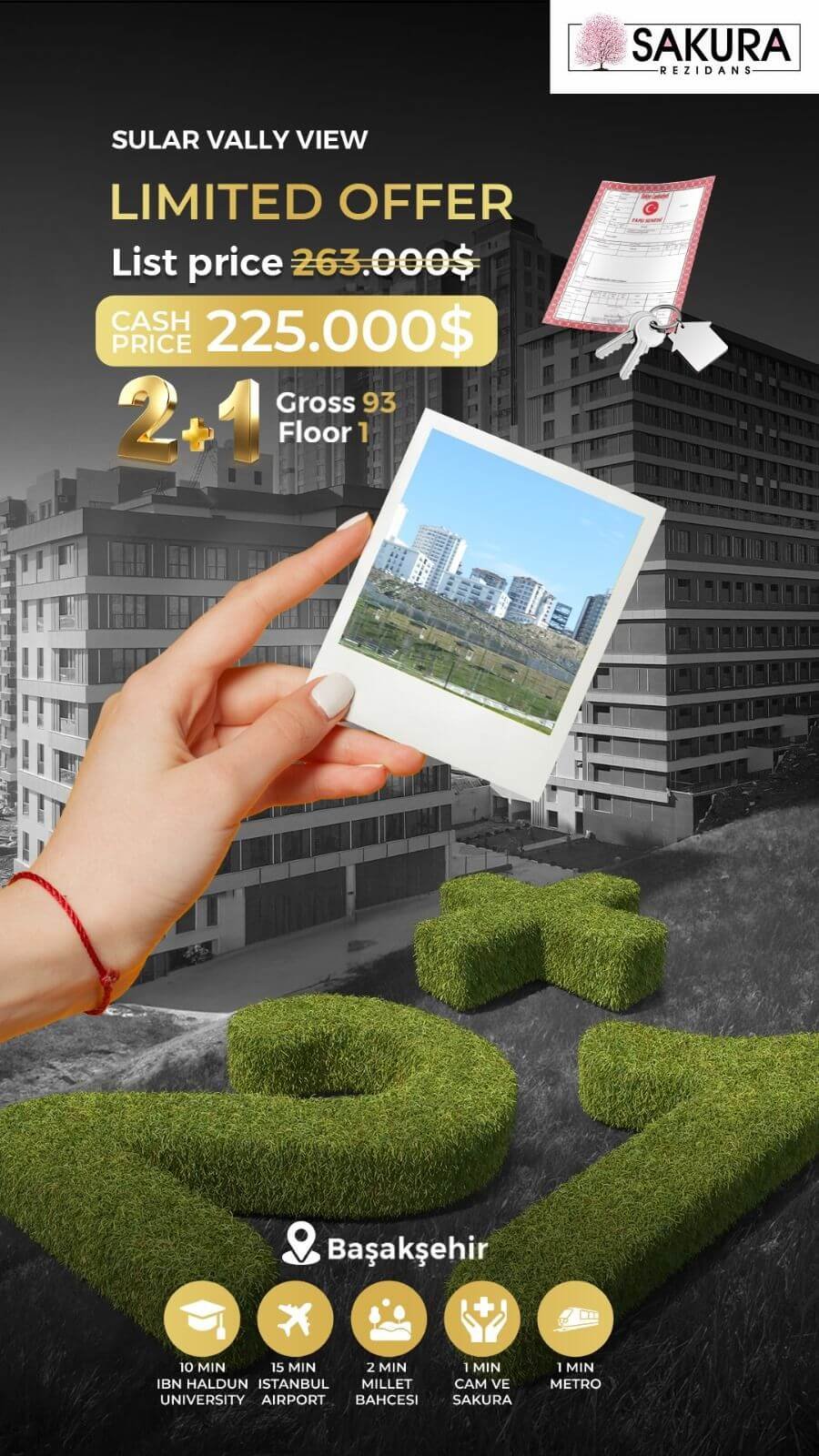 Sakura Rezidans 2+1 Campaign