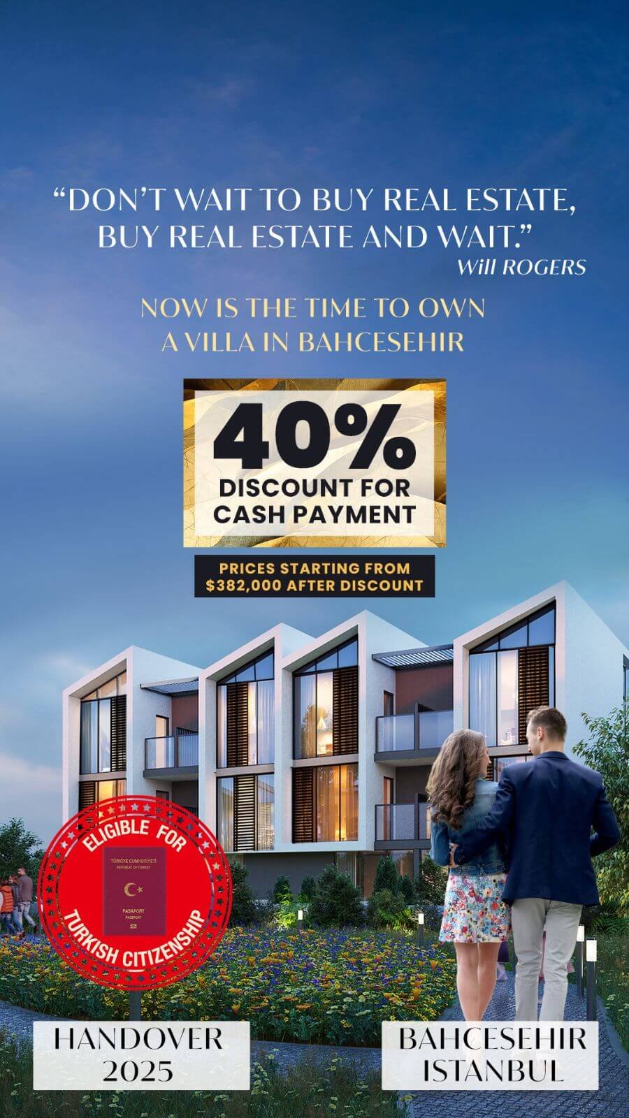 Sylvana Istanbul Villas Campaign