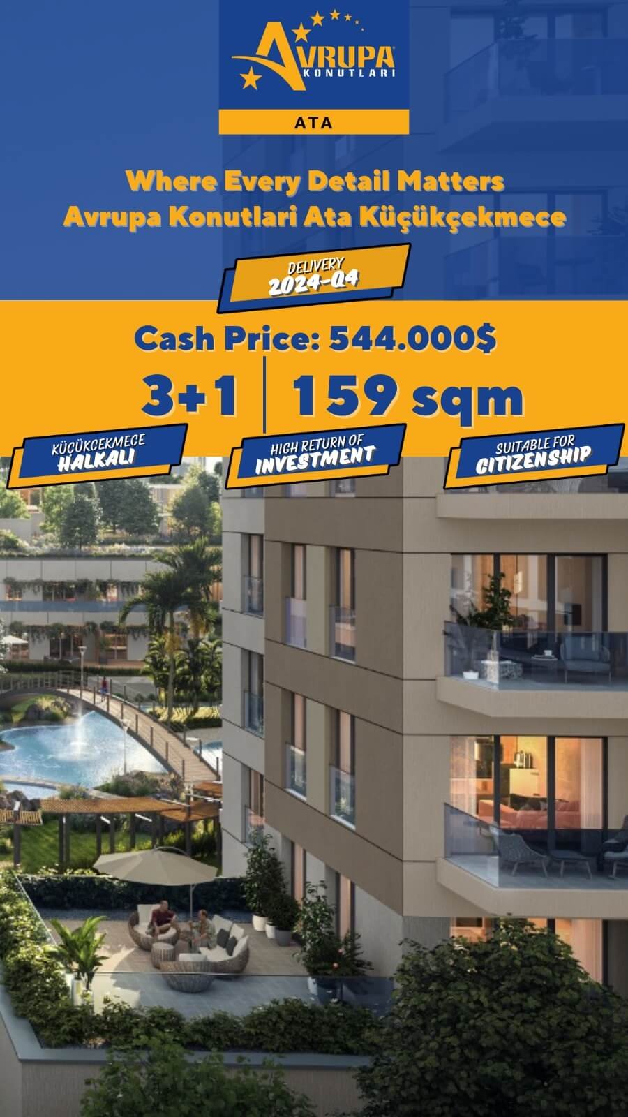 avrupa konutlari ata 3+1 Campaign